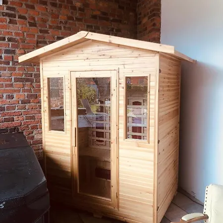 Altes Gewoelbe Mit Sauna Und Whirlpool Im Aussenbereich 아파트 *